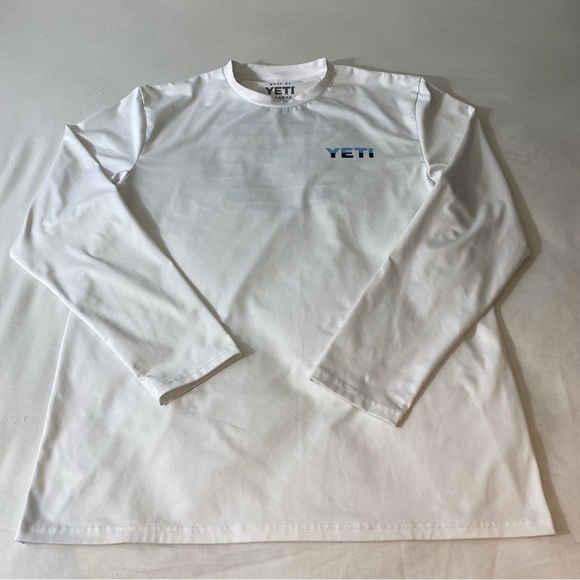 Yeti Other - Yeti White Long Sleeve Shirt size XL Logo Graphic Sunshirt